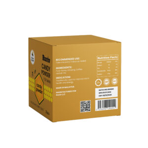 Pure Honey Candy with Coffee, Ginseng & Natural Herbs For Him, Full Box of 25pc