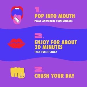 MOJO Energy Pouches, Tropical Punch Flavor, 50 mg per Caffeine Pouch, 15 Pouches, 5-Pack