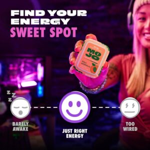 MOJO Energy Pouches, Tropical Punch Flavor, 50 mg per Caffeine Pouch, 15 Pouches, 5-Pack