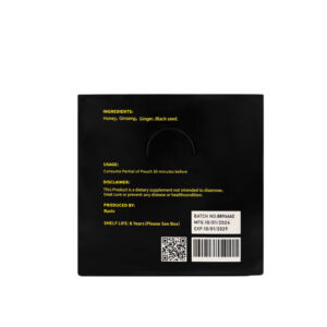 Honey Candy with Black Seed, Ginseng & Natural Herbs For Him, Full Box of 25pc