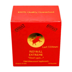 Red Bull Extreme Honey for Men – Herbal Vitality Support, 15 Sachets, Made in USA