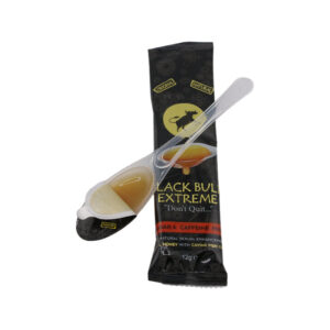 Black Bull Extreme Honey Blend – Sugar & Caffeine Free Formula with Caviar Fish Oils (12 Count)
