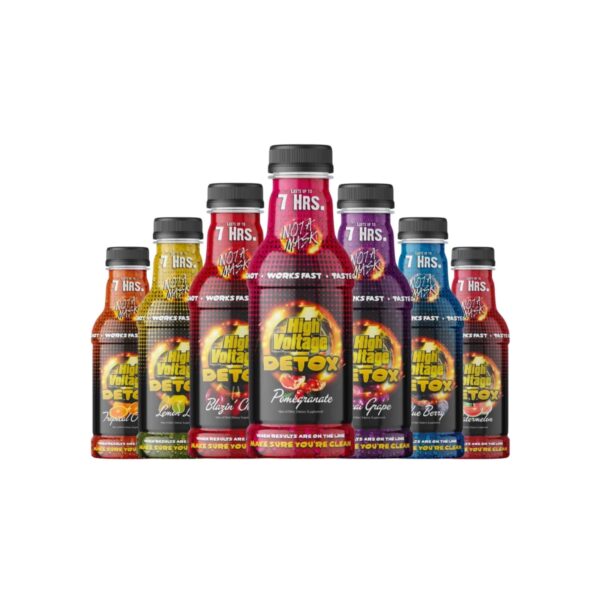 High Voltage Premium Instant Detox Drink – Same-Day Detox Cleanse Drink (16oz)