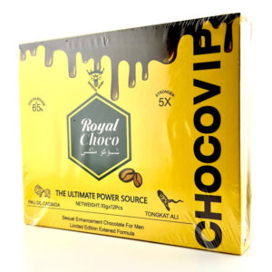 RoyalChoco For Men – Ultimate Power Source & 5x Stronger Pau De Cabinda Powder - 12 Pack