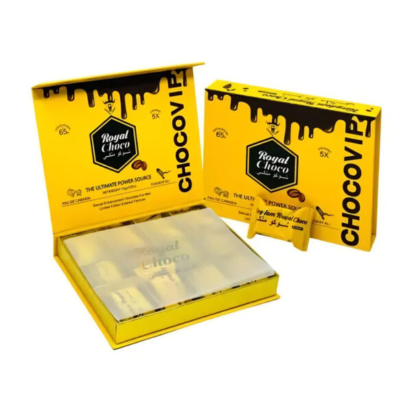 RoyalChoco For Men – Ultimate Power Source & 5x Stronger Pau De Cabinda Powder - 12 Pack