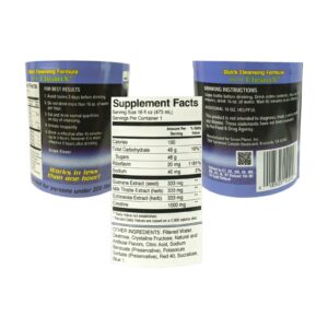 Champ Flush Out Full Body Detox Drink – Same-Day Detox Cleanse Drink (16oz)